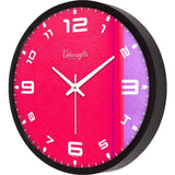 Pink and Purple Dual Tone Premium Wall Clock