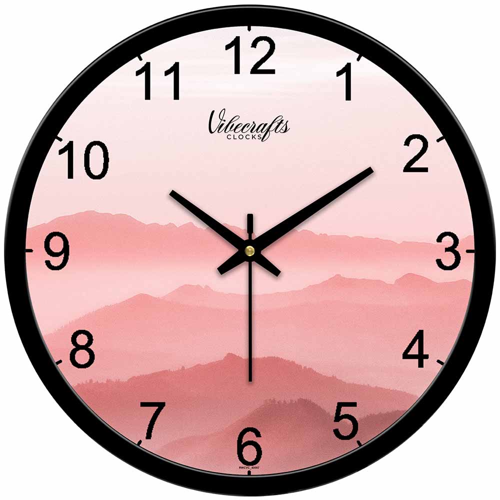 Sand in Water Printed Design Wall Clock