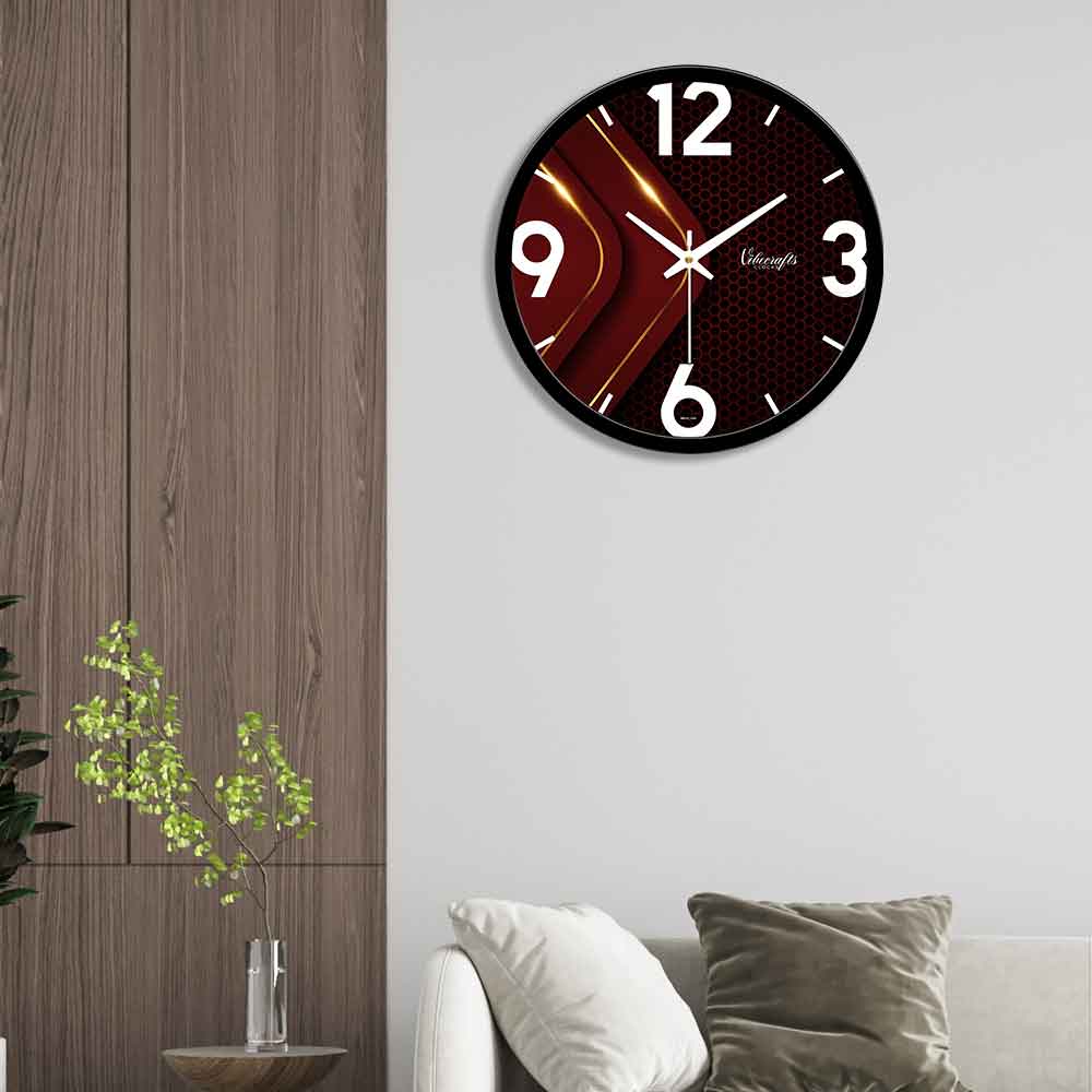 3D Hexa Shape Designer Wall Clock