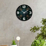 3D Square Glittery Designer Wall Clock