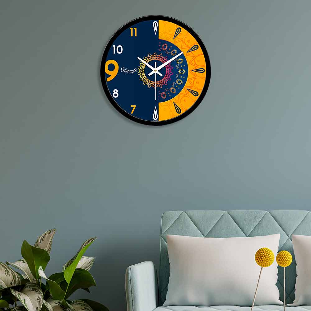Beautiful Luxury Pattern Designer Wall Clock
