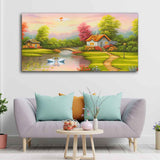  Old Houses Canvas Wall Painting
