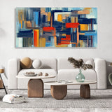 Colorful Texture Premium Canvas Wall Painting