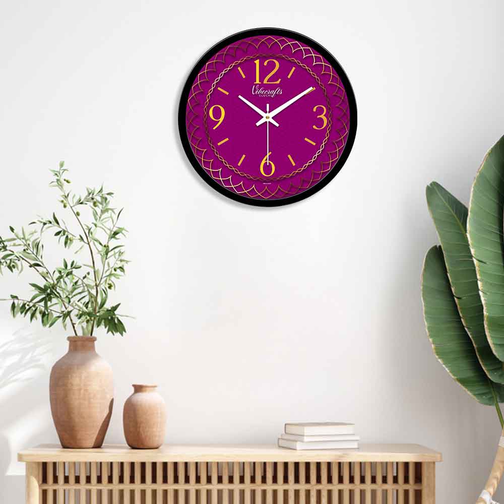 Abstract color Design Printed Wall Clock