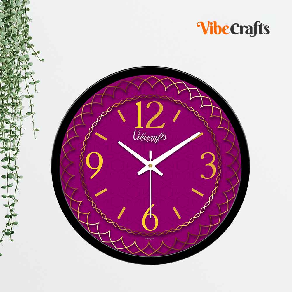 Abstract color Design Printed Wall Clock