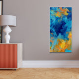 Blue colour Canvas Wall Painting