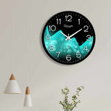 Abstract Cold Glacier Design printed Wall Clock