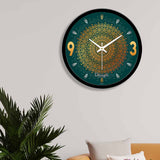 Abstract Golden Mandala Premium Design Wall Clock