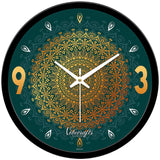 Abstract Golden Mandala Premium Design Wall Clock