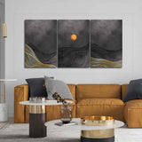Three Pieces Wall Painting
