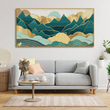 Abstract Mountains Luxurious Pattern Wall Painting