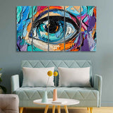 Beautiful Eye Canvas Wall Painting 