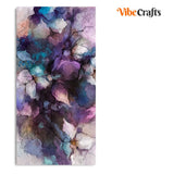 Purple Colour Canvas Wall Painting
