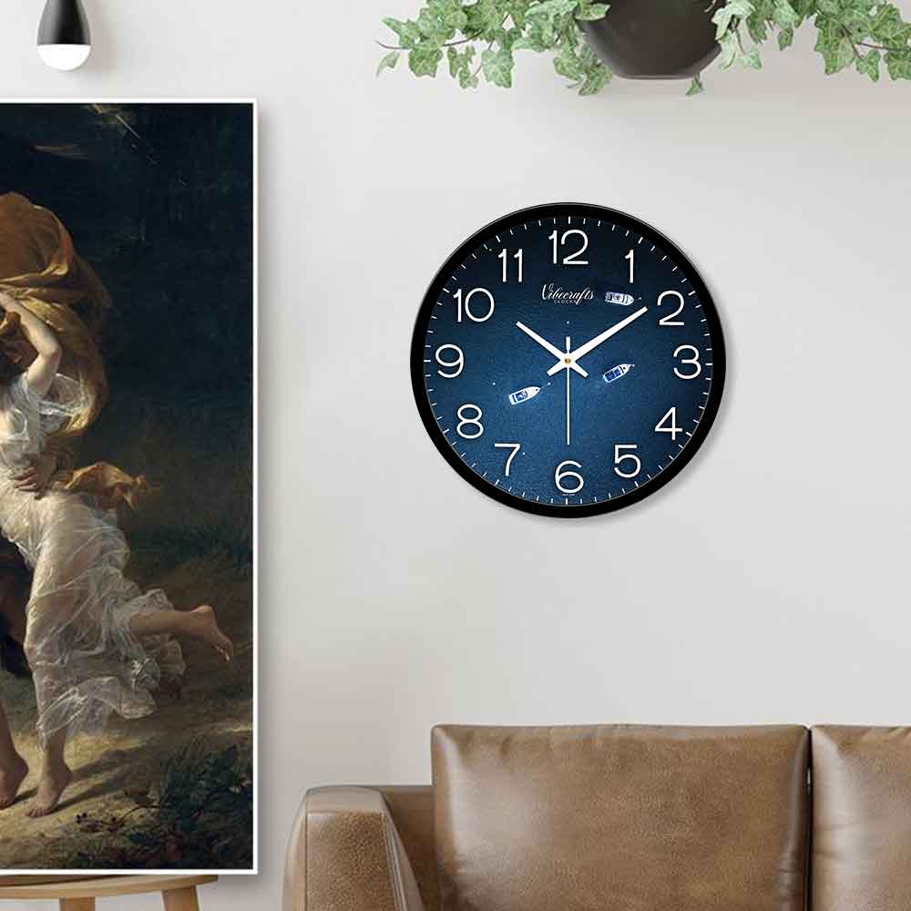 Blue Sea Premium Wall Clock
