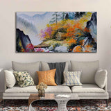 Amazing View Premium Canvas Abstract Wall Painting