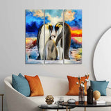 Animal Wall Painting Set of 3 Pieces