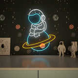 Baby Astronaut Neon Light