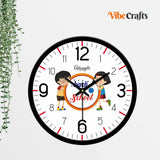 Back To School Quotes For Kids Designer Wall Clock