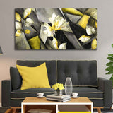 Beautiful Abstract Art Flowers Wall Painting