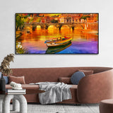  Lake Scenery Canvas Wall Painting