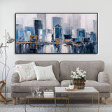 Beautiful Bridge of New York City Premium Canvas Wall Painting