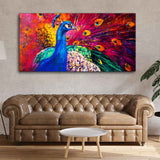  Peacock Premium Canvas Wall Painting