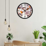 Beautiful Designer Cherry Blossom Flower Wall Clock