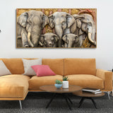 Elephant wall Painting