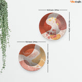 Beautiful Wall Hanging Plates of Two Pieces