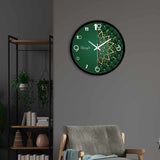 Green Designer Wall Clock
