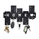 Beautiful Home Love Stylish Wooden Key Holder for Wall Decor