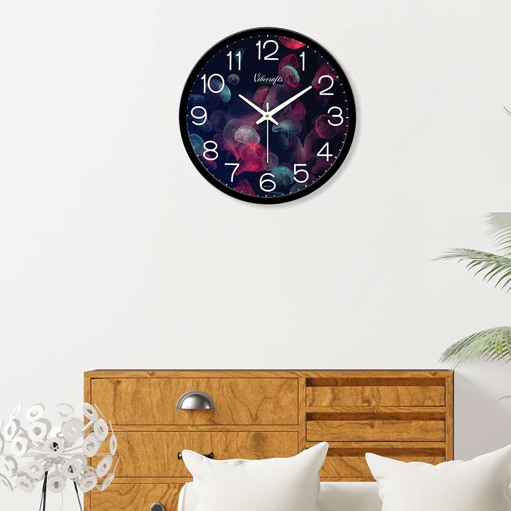 Beautiful Jellyfish Designer Wall Clock