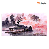 View Watercolor Art Canvas Wall Painting