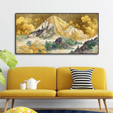 Beautiful Mountain Scenery Premium Canvas Wall Painting