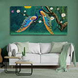 Peacock Canvas Wall Painting