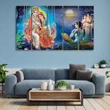 Beautiful Radha Krishna Canvas Wall Painting