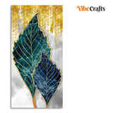 Beautiful Golden Leaves Premium Wall Painting