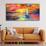 the Ocean Abstract Scenery Canvas Wall Painting