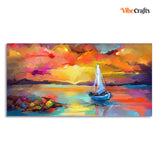 Abstract Scenery Canvas Wall Painting