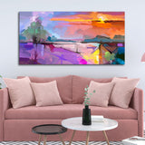  View Abstract Art Canvas Wall Painting