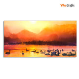 Sunset Wall Painting