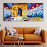Beautiful Wall Painting of Abstract Arc de Triomphe