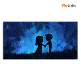 Love Holding Hands Canvas Wall Painting