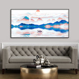 Zen Life Scenery Canvas Wall Painting