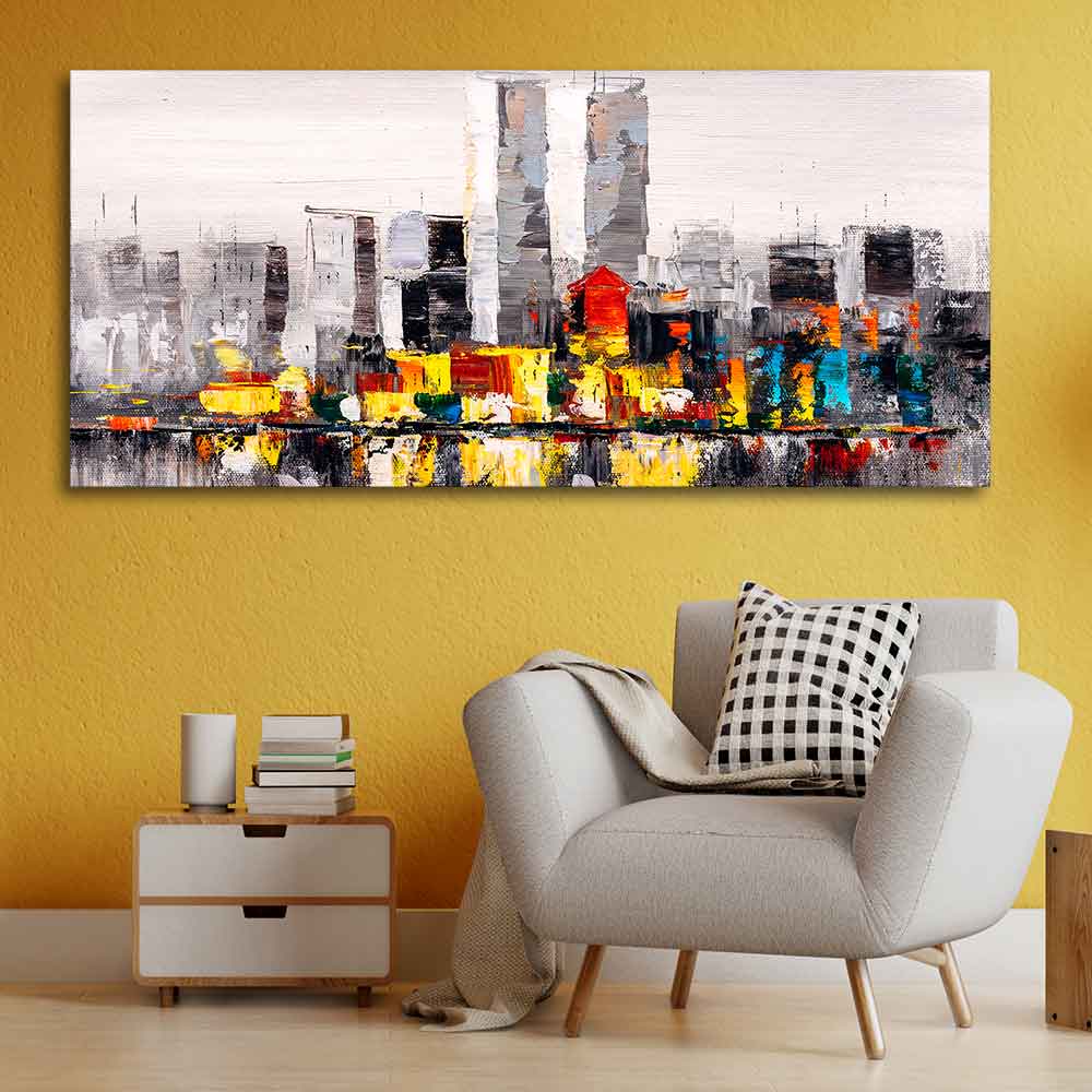 Canvas Wall Painting of A New York City Skyline