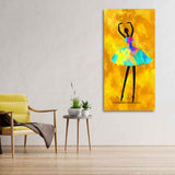 Canvas Wall Painting of Ballerina