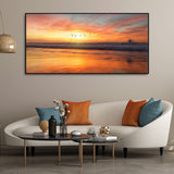 Canvas Wall Painting of Beautiful Sunset