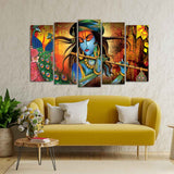  Premium Wall Painting Set of Five Pieces