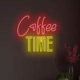 "Coffee Time" Text Neon Sign LED Light