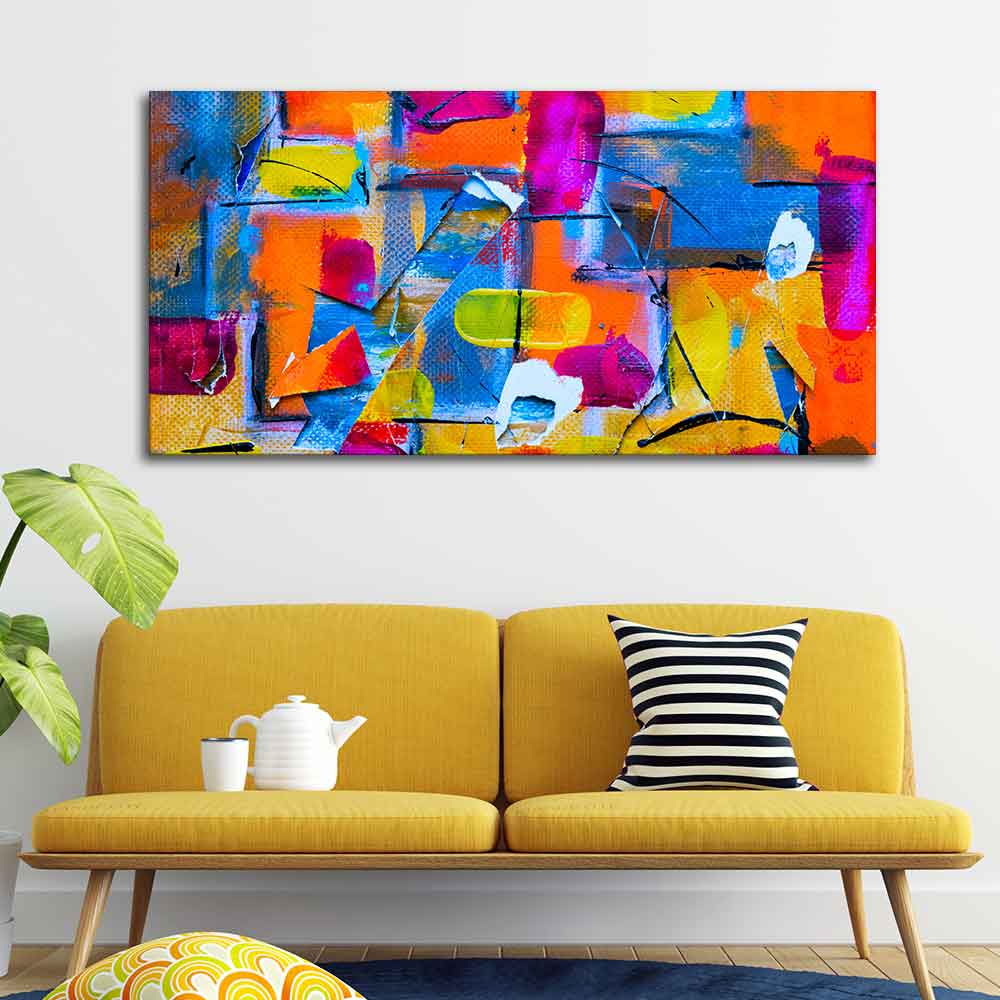  Abstract Art Premium Canvas Wall Painting